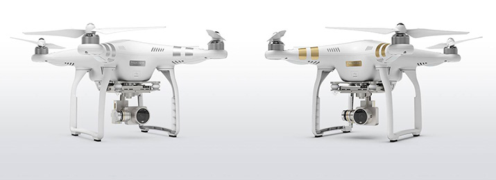 DJI Phantom 3 Professional und Advanced